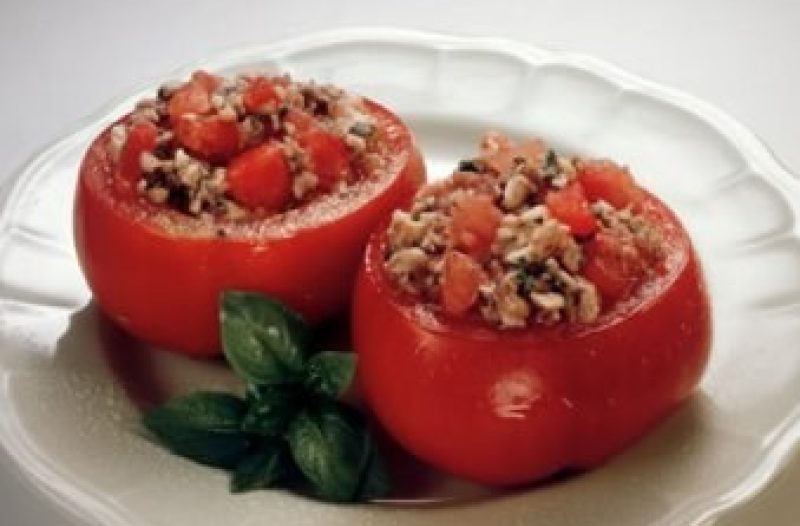 Glina - grad-glina.net - Rajčice punjene paštetom i mozzarellom