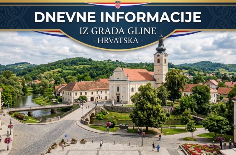 Glina - grad-glina.net - Glina - Četvrtak 27. kolovoza 2026.