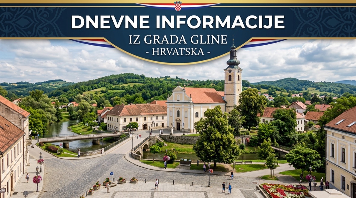 Glina - grad-glina.net, Aktualnosti - Glina - Nedjelja 16. kolovoza 2026.